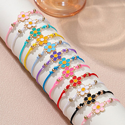 12Pcs Alloy Enamel Link Bracelets&nbsp;FS-WGF9699-01