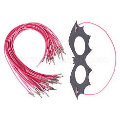 32Pcs 4 Colors Round Elastic Barbed Cord For Mask Hat Book Binding&nbsp;FIND-TA0009-17