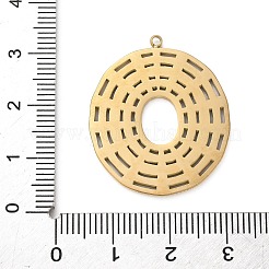 Hollow 304 Stainless Steel Pendants&nbsp;STAS-L022-501G