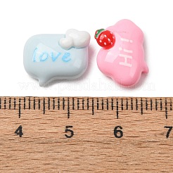 Opaque Resin Cabochons&nbsp;FIND-E058-06