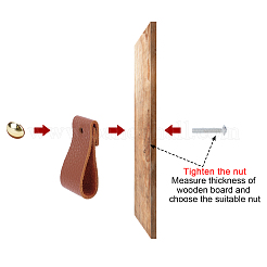 Leather Handle&nbsp;DIY-Wh0128-21A