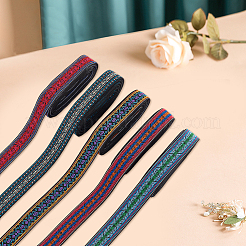 13.5M 5 Colors Vintage Jacquard Polyester Ribbon&nbsp;OCOR-CY0004-30