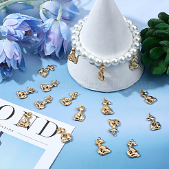 50Pcs Alloy Pendants&nbsp;FIND-BBC0001-37