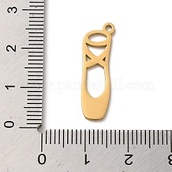 304 Stainless Steel Pendants&nbsp;STAS-O005-16G