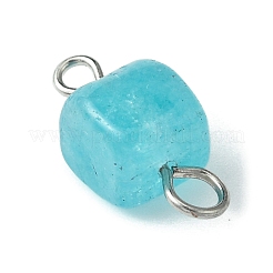 Natural Dolomite Connector Charms&nbsp;PALLOY-JF03178