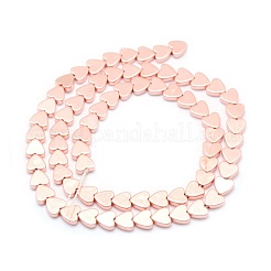 Electroplate Non-magnetic Synthetic Hematite Beads Strands&nbsp;G-L485-13B-RG