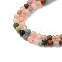 Natural Mixed Gemstone Beads Strands&nbsp;G-RM2025-A43-3mm