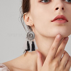 DIY Tassel Drop Earring Making Kit&nbsp;DIY-SZ0007-08