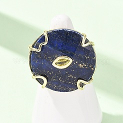 Natural Lapis Lazuli Cuff Rings&nbsp;GG-CBA5FCC-02G-10