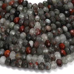 Natural African Bloodstone Beads Strands&nbsp;G-Z111-A35
