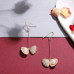 Brass Dangle Earrings&nbsp;JE861A