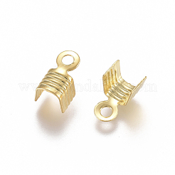304 Stainless Steel Folding Crimp Ends&nbsp;STAS-L234-157G