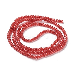 Baking Paint Pearlized Glass Pearl Round Bead Strands&nbsp;HY-XCP0001-13A