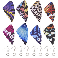 DIY Butterfly Wing Earring Making Kit&nbsp;DIY-TA0006-45