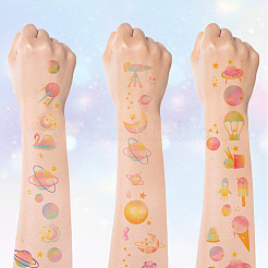36Pcs 2 Style PVC Waterproof Self-Adhesive Picture Stickers&nbsp;STIC-SP0001-09C