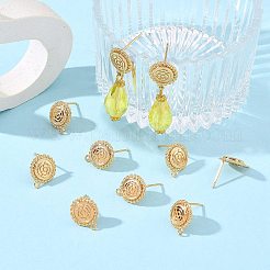 SHEGRACE Brass Stud Earring Findings&nbsp;XGRQ6M401-904G
