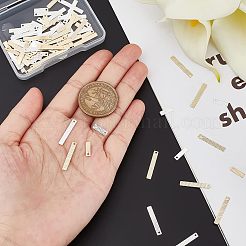 96Pcs 4 Style Brass Pendants&nbsp;KK-FH0002-95
