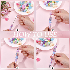 DIY Beadable Pens Making Kits&nbsp;DIY-BM0002-67