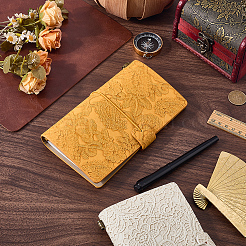 A6 Retro Embossed Imitation Leather Journal Notebook&nbsp;SCRA-CL0001-01A
