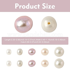10Pcs Natural Cultured Freshwater Pearl Beads&nbsp;PEAR-YW0001-25B