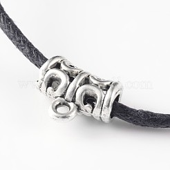 Adjustable Waxed Cotton Cord Pendant Necklaces&nbsp;NJEW-JN01488