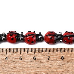 Handmade Lampwork Beads Strands&nbsp;LAMP-S069-02
