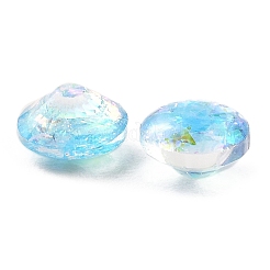 Resin Imitation Opal Cabochons&nbsp;RESI-H148-08B