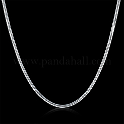 Non-Tarnish 316 Surgical Stainless Steel Snake Chain Necklaces&nbsp;NJEW-BB31289-24