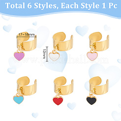 304 Stainless Steel Open Cuff Rings&nbsp;RJEW-UN00018