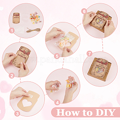 Paper Valentine Card&nbsp;DIY-WH0504-901