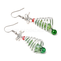 Aluminum Glass Dangle Earrings&nbsp;EJEW-JE06580
