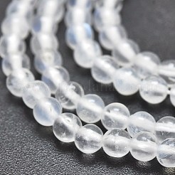 Natural Rainbow Moonstone Beads Strands&nbsp;G-K305-05-A