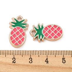 Alloy Enamel Pendants&nbsp;PALLOY-TAC0013-22B