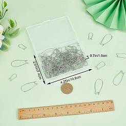 150Pcs 3 Size 304 Stainless Steel Hoop Earrings Findings&nbsp;STAS-CN0001-46