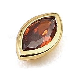 Brass Pave Cubic Zirconia Cabochons&nbsp;CU-CBA30E8-02G-09