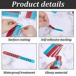 30 Sheets PVC Waterproof Stickers&nbsp;AJEW-GA0008-89