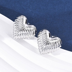 Brass Stud Earrings&nbsp;EJEW-Q015-18P