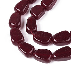Natural White Jade Beads Strands&nbsp;G-N354-02A-02