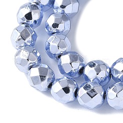 Electroplated Synthetic Non-magnetic Hematite Beads Strands&nbsp;G-B132-B01-01G