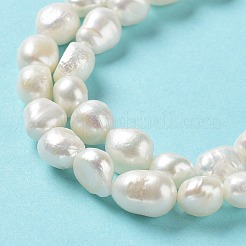 Natural Cultured Freshwater Pearl Beads Strands&nbsp;PEAR-Z002-01