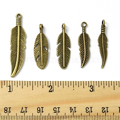 60Pcs Tibetan Style Alloy Pendants&nbsp;TIBEP-FS0001-19