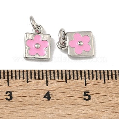 Brass Enamel Pendants&nbsp;KK-B170-04P