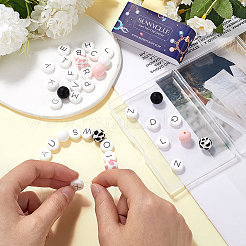 Round & Flat Round Food Grade Eco-Friendly Silicone Beads&nbsp;SIL-SC0001-85