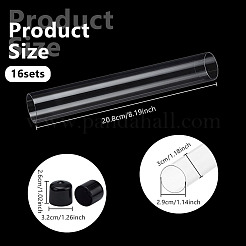 Transparent PC Plastic Bead Storage Tubes&nbsp;AJEW-WH0596-947F