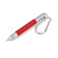 Aluminum Practical 6-in-1 Keychain Pen&nbsp;LS-AJEW-R004-01P-07
