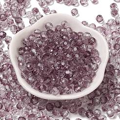 Transparent Colours Glass Round Beads&nbsp;SEED-F006-04A-06