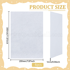 Rectangle Non Woven Fabric Embroidery Needle Felt for DIY Crafts&nbsp;DIY-WH0558-04B