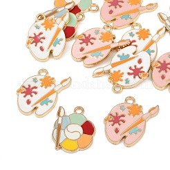 12Pcs 3 Styles Alloy Enamel Pendants&nbsp;FIND-FP0002-99