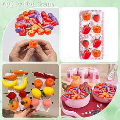 40Pcs 4 Styles Foam Artificial Vegetables&nbsp;AJEW-GF0009-58