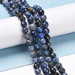 Natural Dumortierite Beads Strands&nbsp;G-E571-06A